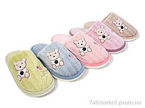 Тапки жіночі для дому Весна/осінь L680 mix (12 пар р.36-41) "Deshman" недорого гуртом від прямого постачальника