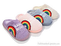 Тапки жіночі для дому Весна/осінь MD7196 mix (12 пар р.36-41) "Deshman" недорого гуртом від прямого постачальника