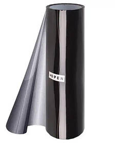 Плівка антигравна для фар автомобіля Чорний Глянець 30 см ПВХ-160мікрон