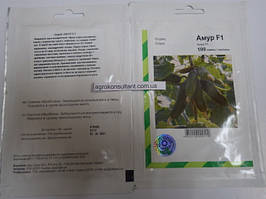 Насіння огірка Амур F1 (Бейо / Bejo / АГРОПАК+), 100 насінин - партенокарпік, ультра-ранній гібрид. Н