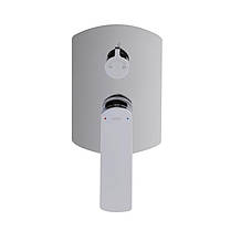 Душова система універсальна Qtap Slavonice прихованого монтажу на два споживачі QTSLA113CRM45898 Chrome, фото 5