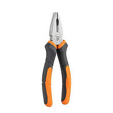 Універсальні плоскогубці MASTER GRIP 180 мм, нікельовані, 
HOME & GARAGE, DIY-PL1210/7