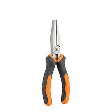 Плоскогубці MASTER GRIP 160 мм, нікельовані, HOME 
& GARAGE, DIY-PL1217/6