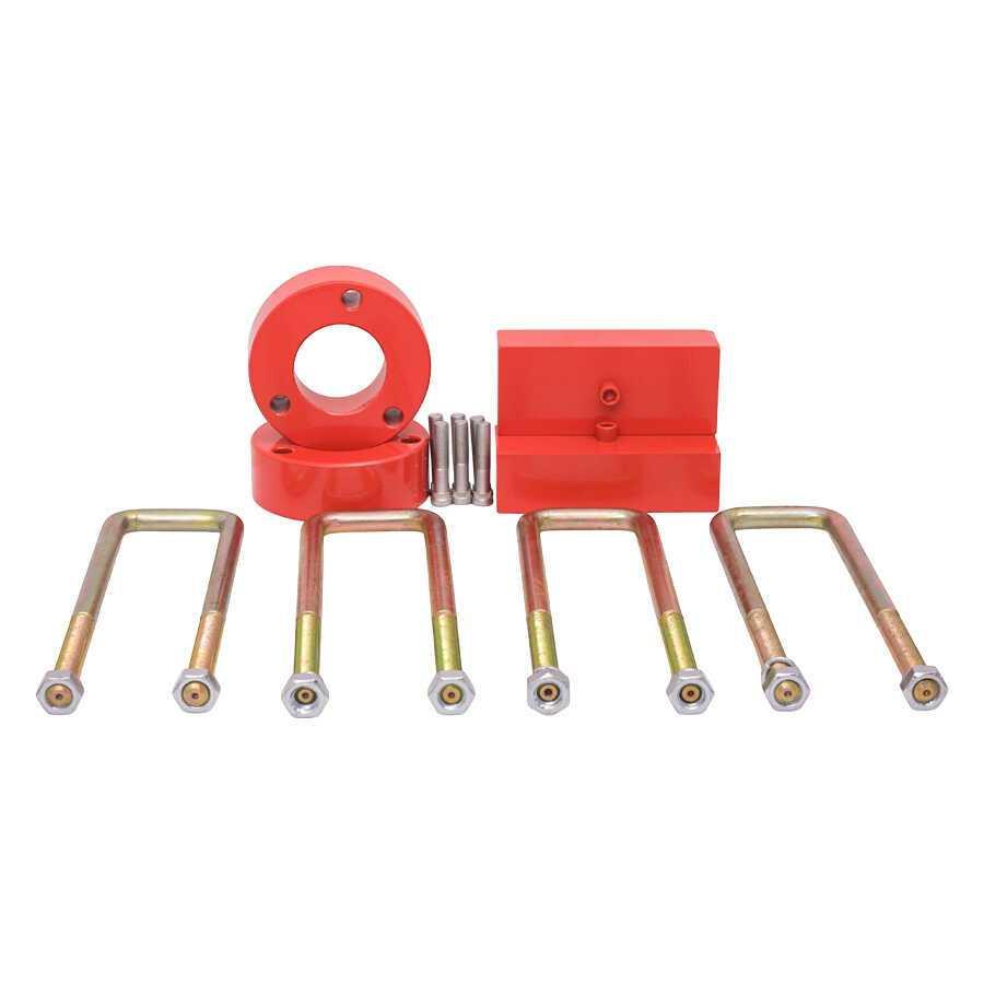 Комплект алюмінієвих проставок висотою 40 мм для збільшення дорожнього просвіту на автомобілях Nissan., фото 1