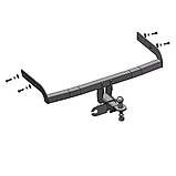 Фаркоп знімний під американський квадрат - Skoda Fabia MK1, MK2 Хетчбек 1999-2014, фото 4