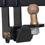 Фаркоп знімний під американський квадрат - Dacia Sandero Stepway 1 Кросовер 2008-2012, фото 4