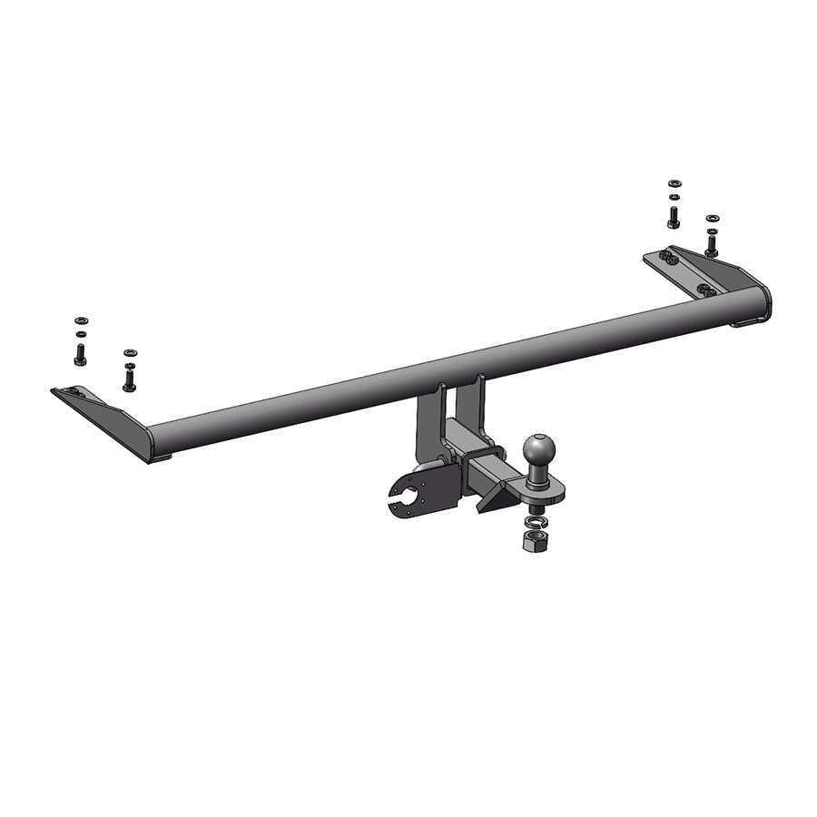 Фаркоп знімний під американський квадрат - Volkswagen Golf 3 Хетчбек (1991-1998), фото 1