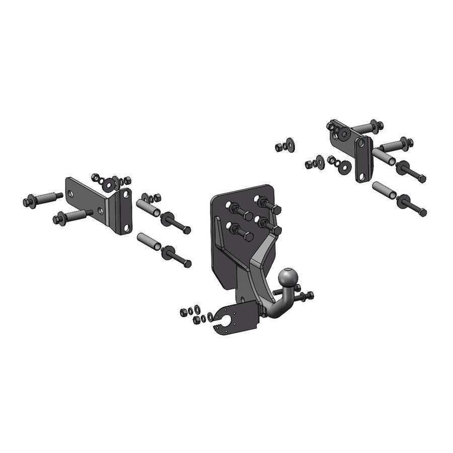 Фаркоп знімний на 2 болти - Mercedes-Benz M-Class W163, фото 1