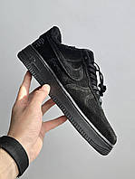 Nike Air Force | Fur  • Black • 44