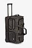 Сумка з коліщатками маленька розмір S на 55 літрів компактна в дорогу для речей з телескопічною ручкою, фото 3