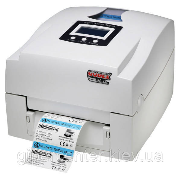 Термотрансферный принтер этикеток Godex EZPI-1200, 203 dpi - фото 1 - id-p491440256