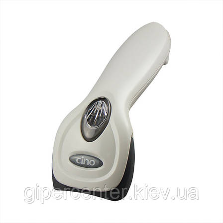 Ручний сканер штрих-кодів Cino F560 сірий (USB) з підставкою Hands-Free Smart Stand, фото 2