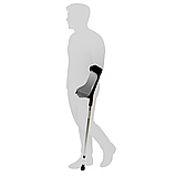 Підлокітна милиця Ossenberg Klassiker 220 DKAu фіолетовий, фото 4