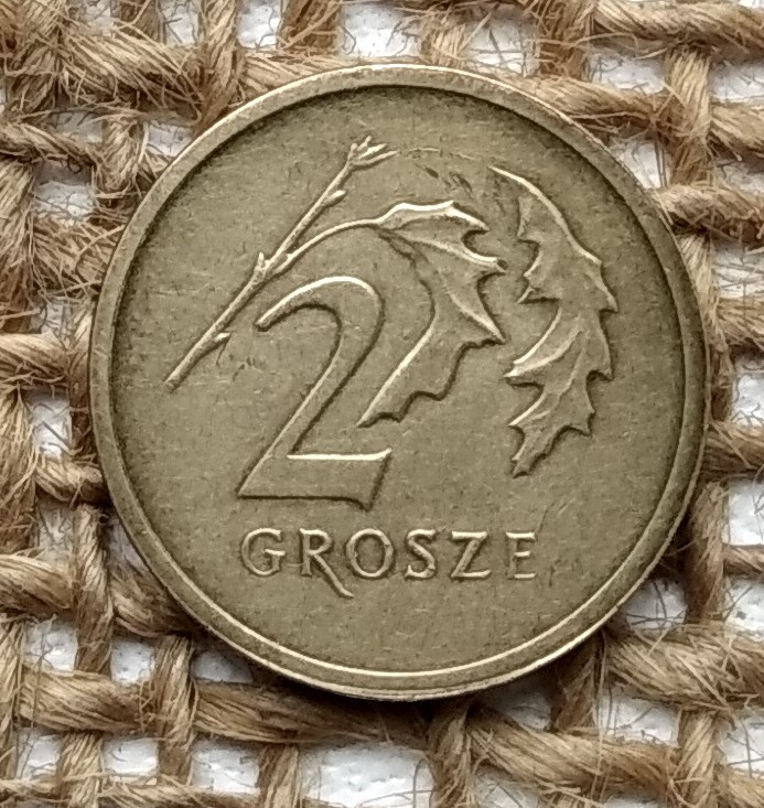 2 гроша 2017 року. Польща, фото 1