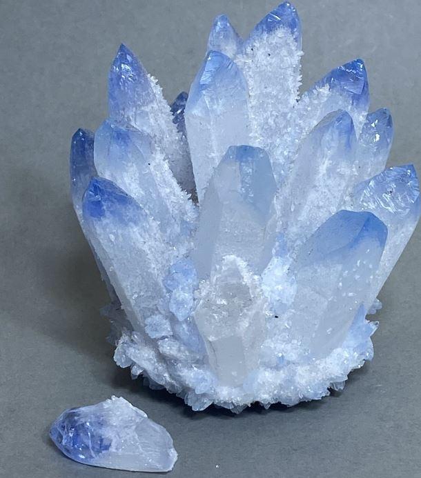 Уцінка! Друза Аквамарин 83х72 мм+- вага від +-314г. (зламаний кристал), фото 1