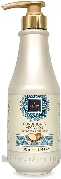 Кондиціонер для волосся Famirel з аргановою олією Argan Oil, 500 мл