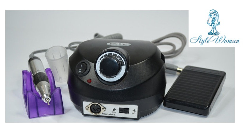 Фрезерний апарат фрезер Nail Drill Master ZS-601 4500 обертів чорний, фото 1