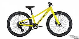 Велосипед CYCLONE ULTIMA жовтий колеса 24" рама 12" | 2025