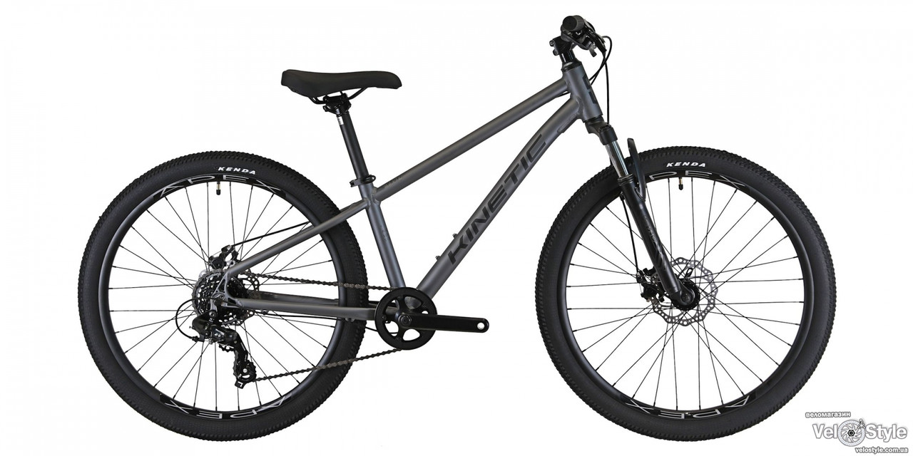 Велосипед KINETIC PROFI графітовий матовий, колеса 26" рама 13" | 2025, фото 1
