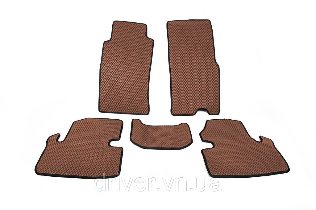 Коврики EVA (кирпичные) 2 Штуки (Передние) для Nissan Patrol Y60 1988-1997 гг, фото 1