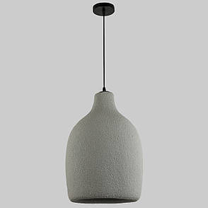 Сірий гіпсовий підвіс-люстра 30х45см "Вабі Сабі" (909-XLS05 (280) GREY), фото 1