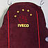 Чохол на сидіння IVECO STRALIS (бордовий, вельвет), фото 2