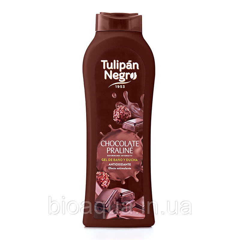 Гель для душу TULIPAN NEGRO Шоколадне праліне, 650 мл, фото 1