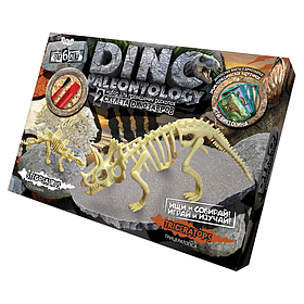 Ігровий набір для проведення розкопок DINO PALEONTOLOGY 6377 в коробці Трицератопс Danko Toys yL.