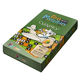 Дитяча магнітна гра "Судоку" 1432 від 10 років УМНЯШКА yL.