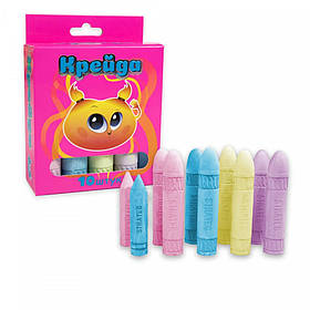 Крейда "Куля" 50118, 10 штук, різнокольорові Strateg yL.