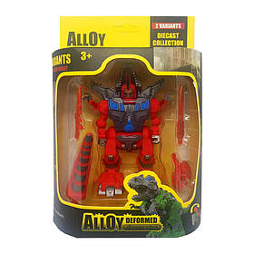 Дитячий трансформер Bambi 3275 робот+динозавр Червоний Bambi yL.