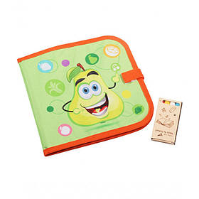 Дощечка для малювання 28056 на липучці і з крейдою Груша METR+ yL.