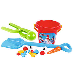 Іграшка "Набір для сніговика ТехноК", арт. 7730TXK Зелений Технок yL.