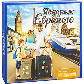 Настільна гра Подорож Європою Arial 910275 укр. мовою Arial yL.