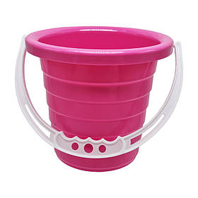 Дитяче відро для пісочниці "Середнє" S0009(Pink) зелений 14 см MToys yL.