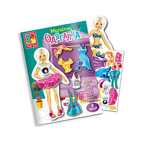 Магнітна гра Одевашка "Блондинка" Vladi Toys VT3204-30 Укр Vladi Toys yL.