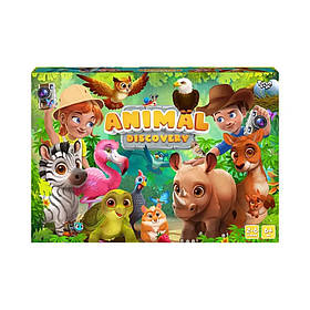 Настільна гра "Animal Discovery" Danko Toys G-AD-01-01U укр Danko Toys yL.