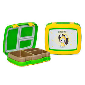 Дитячий Ланч-бокс "Be Amazing" 01550/03 кришка на защіпках Doloni yL.