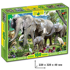 Пазли Слони 82968 ЕГ-05 160 елементів Энергия Плюс yL.
