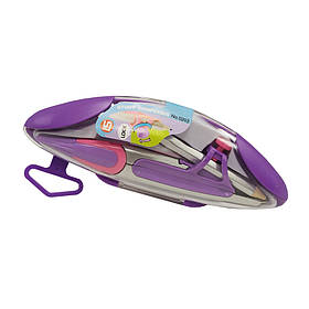 Циркуль 203 пластик Фіолетовий Bambi yL.