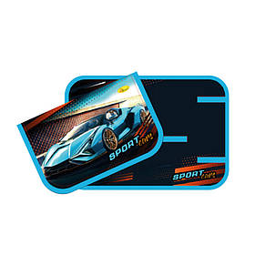 Пенал для школяра АП-1003, 19х10 см SportCars Апельсин yL.