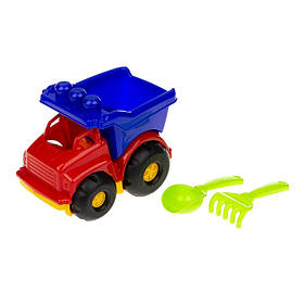 Іграшковий самоскид "Тотошко"№1 0169 з набором для пісочниці Colorplast yL.