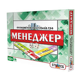 Настільна гра Велика Менеджер 30453 (укр.) Strateg yL.