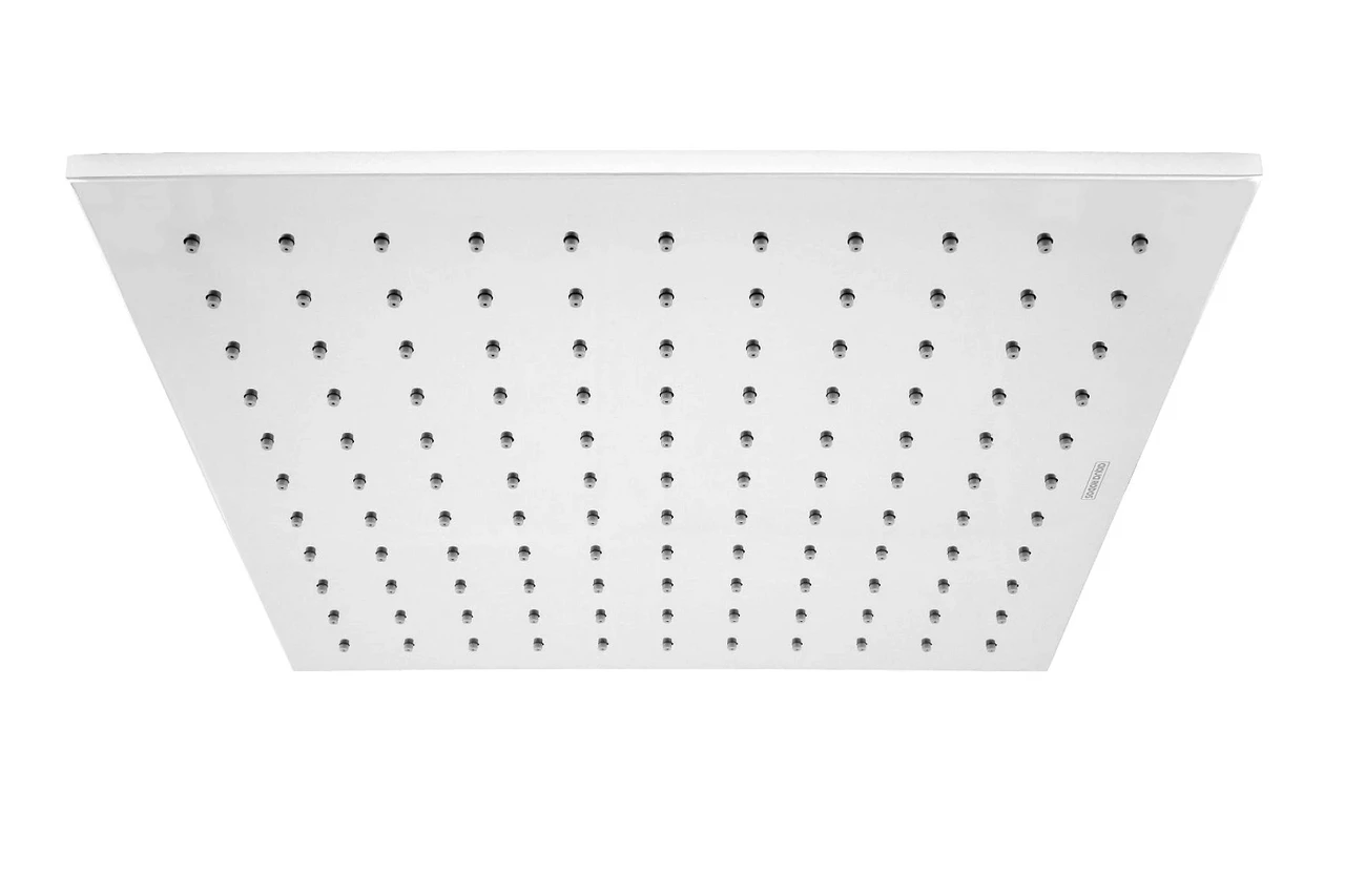 Верхній душ Rodos 011CP 250x250mm, квадратний, фото 1