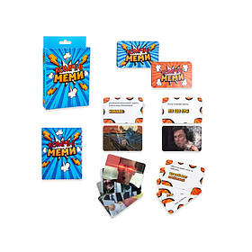 Настільна гра Strateg Комічні Меми розважальна укр 30317 Strateg yL.