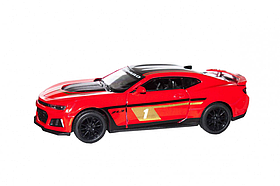 Дитяча модель машинки Шевроле Camaro ZL1 2017 Kinsmart KT5399FW інерційна, 1:38 Red Kinsmart yL.