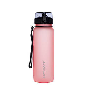 Пляшка для води UZSPACE 3053(Coral) 800 мл, коралово-рожева yL.