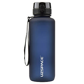 Пляшка для води UZSPACE 3056(Dark-Blue) 1500 мл, темно-синя yL.