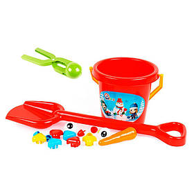 Іграшка «Набір для сніговика» 7730TXK(Green-Red) зі сніжколепом Технок yL.