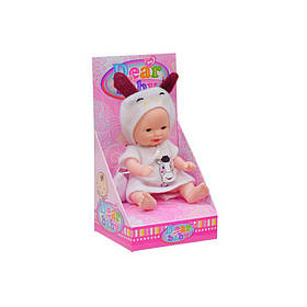 Дитяча Лялька-Пупс "Ослик" QX128-139-7 в костюмчику, з сумочкой Bambi yL.